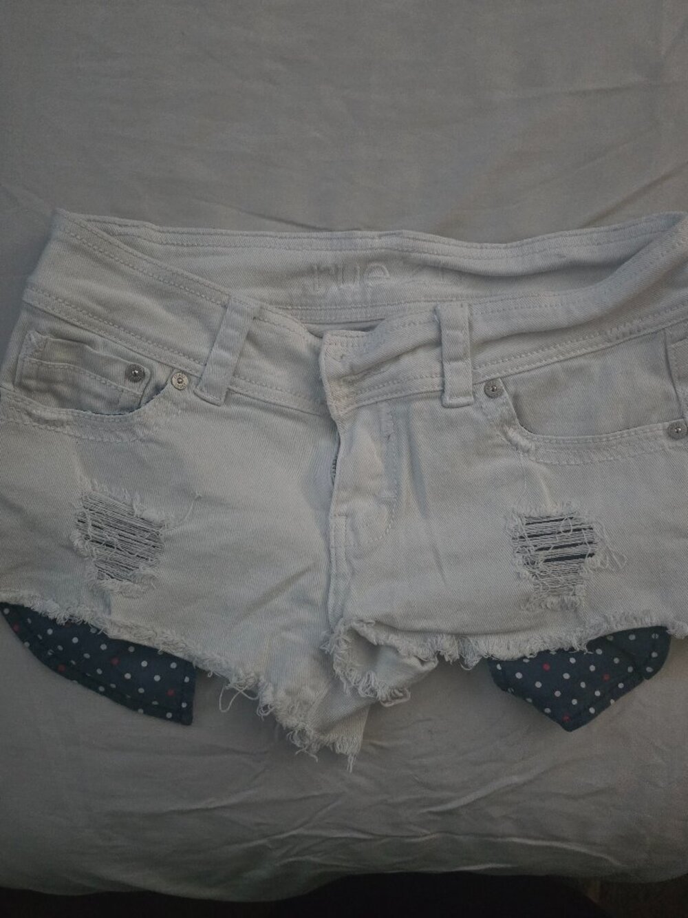 White shorts